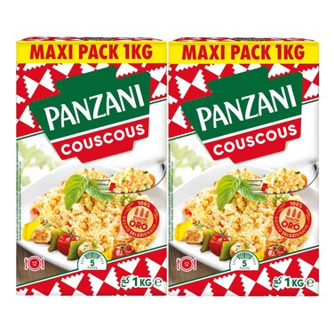 Panzani Couscous 1kg Pack of 2