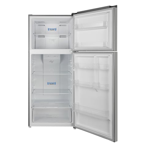باناسونيك ثلاجة ذات تركيب علوي سعة صافية 410 لتر مع تبريد AG Clean Surround وعاكس NRBC535VS لون فضي