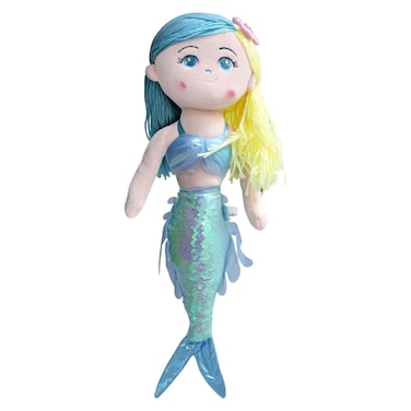 دمية حورية البحر القماشية 58 سم