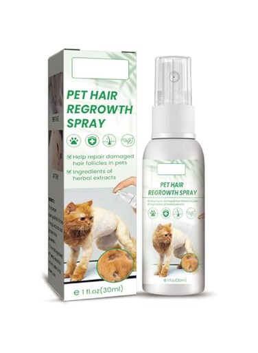Azonee Hair Care Spray for Cat &amp; Dog, Hair Loss Treatment &amp; Coat Health Supplement, Promotes Hair Regrowth for Cats &amp; Dogs, Safe Ingredients, Liquid Spray for Pet Hair Health