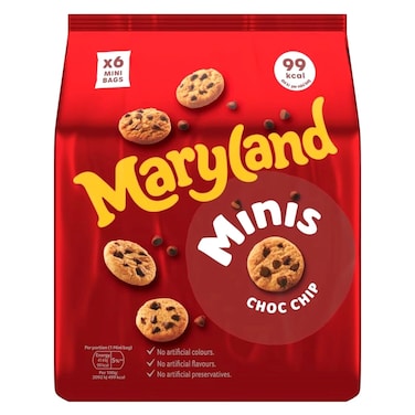Maryland Minis Choco Chip Cookies Original 118.8g