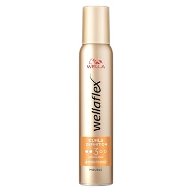 Wella Wellaflex Curls Definition Strong Hold Mousse 200ml