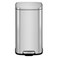 Eko Stella Square Shaped Step Bin Silver 20L