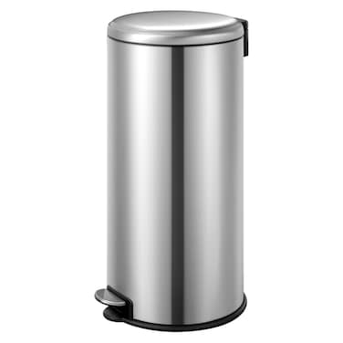 Eko Serene Pedal Bin Silver 30L