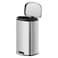 Eko Dayton Pedal Bin Silver 45L