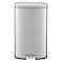 Eko Dayton Pedal Bin Silver 45L