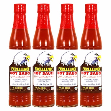 Excellence Hot Sauce, 88ml Pack of 4
