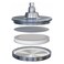 Blu Ionic Shower Filter Rain Shower Original Chrome