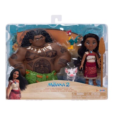 Jakks Disney Moana 2 Moana and Maui Voyager Petite Doll Gift Set