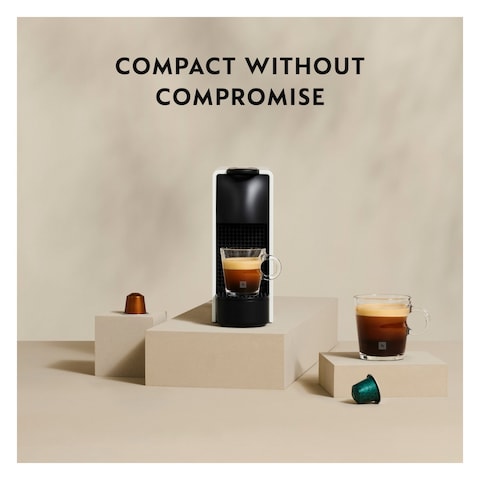 Nespresso&nbsp;Essenza Mini coffee machine by&nbsp;Nespresso, Grey - UAE Version