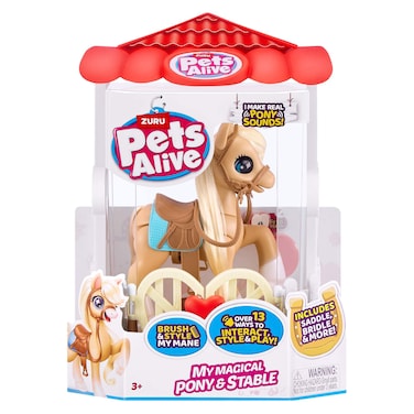 Zuru Pets Alive Robotic Series 1 My Magical Pony and Stable