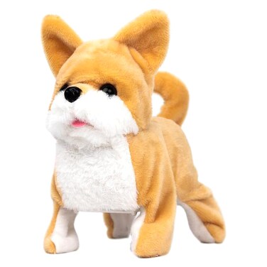 Pugs At Play Battery Operated Flipping Dixie The Terrier Plush Toy