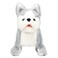 Pugs At Play Battery Operated Flipping Archie The Husky Plush Toy