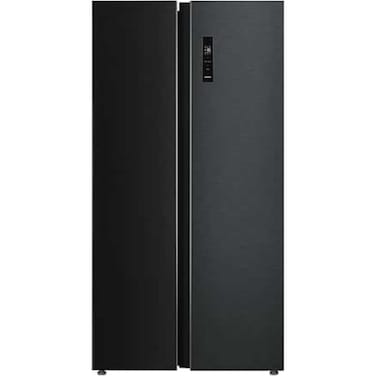 Daewoo , Side by Side Refrigerator with Smart Inverter Compressor , Gross 721L / Net 510L , Black Stainless Steel with digital display , FRS,721VSIN , 1,Year Warranty