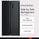 Daewoo 721L Side by Side Refrigerator with Smart Inverter Compressor, Net 510L, Black Stainless Steel with digital display, FRS,721VSIN, 1,Year Warranty