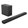 Hisense 3.1 Channel Bluetooth Soundbar With Wireless Subwoofer HS3100 Black