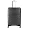 VIP Aer Plus 8 Wheel Luggage Hard Trolley Black 77cm