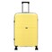 VIP Trekk 8 Wheel Luggage Hard Trolley Light Yellow 75cm