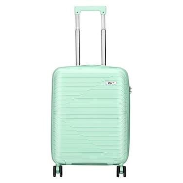 VIP Tourage 8 Wheel Luggage Hard Trolley Light Green 56cm