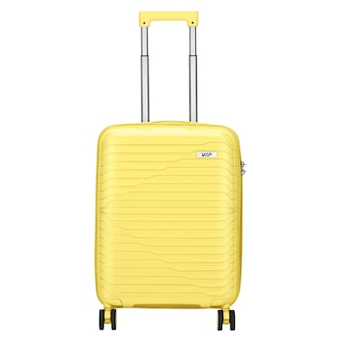 VIP Tourage 8 Wheel Luggage Hard Trolley Light Yellow 56cm