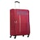 VIP Toronto Plus 4 Wheel Luggage Soft Trolley Red 79cm