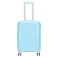 VIP Retreat 8 Wheel Luggage Hard Trolley Light Blue 55cm