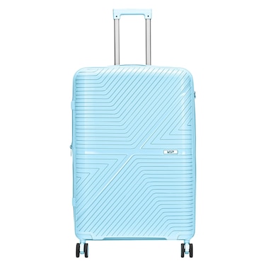 في آي بي ريتريت حقيبة السفر الصلبة ذات الثماني عجلات زرقاء 75 سم