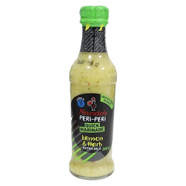 Nando's Extra Mild Lemon and Herb Quick Marinade Peri Peri Sauce, 260g