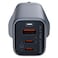 Aukey Omnia II Mix UFCS 3-Port GaN Wall Charger Adapter Grey 67W