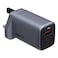 Aukey Omnia II Mix UFCS 3-Port GaN Wall Charger Adapter Grey 67W