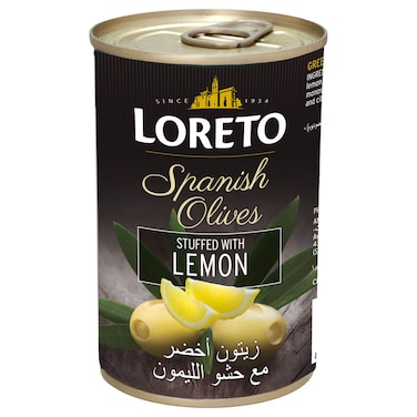 Loreto Spanish Olives Stuffed with Lemon, 300g