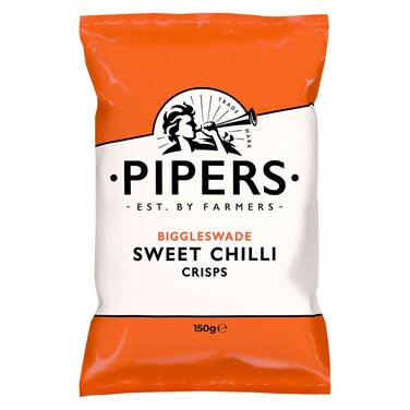 Pipers Biggleswade Sweet Chilli Crisps 150g