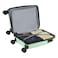 Carlton Alton 8 Wheel Luggage Hard Trolley Light Green 55cm