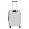 Carlton Alton 8 Wheel Luggage Hard Trolley Light Grey 65cm