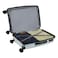 Carlton Alton 8 Wheel Luggage Hard Trolley Light Grey 65cm