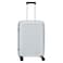 Carlton Alton 8 Wheel Luggage Hard Trolley Light Grey 65cm