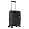 Carlton Alton 8 Wheel Luggage Hard Trolley Black 55cm