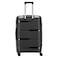 Carlton Alton 8 Wheel Luggage Hard Trolley Black 75cm