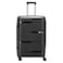 Carlton Alton 8 Wheel Luggage Hard Trolley Black 75cm