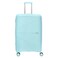 Carlton Hertford Luggage Hard Trolley Light Blue 75cm