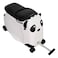 Cosmo Ride-on Kids Luggage Panda Trolley Black 50cm