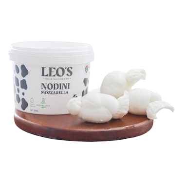 Leo's Cow's Milk Nodini Mozzarella Cheese 250g
