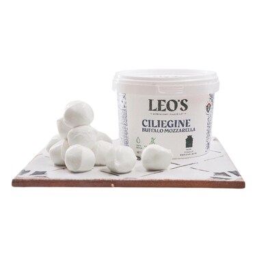 Leo's Buffalo Milk Ciliegine Mozzarella Cheese 250g