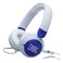 JBL Junior 320 Wired On-Ear Headphones with Mic for Kids Blue 3 Years and above