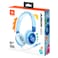 JBL Junior 320 Wired On-Ear Headphones with Mic for Kids Blue 3 Years and above