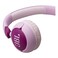 JBL Junior 320 Wired On-Ear Headphones with Mic for Kids Purple 3 Years and above