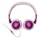 JBL Junior 320 Wired On-Ear Headphones with Mic for Kids Purple 3 Years and above