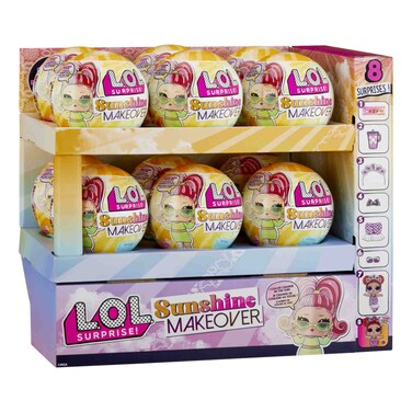 أم جي أي أل.أو.أل. مفاجأة! دمية صن شاين ميك أوفر قابلة للتجميع MGA-589402 متنوعة