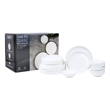CuisineArt Bella Bone China Dinner Set 18 PCS
