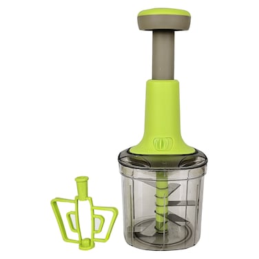 Elegante Slicer Push Type Square Shaped Multi Chopper 1000ml